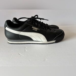 Men’s Puma Remo Classic Black White Sneakers